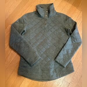 Marmot Quilted Snap Neck Pullover